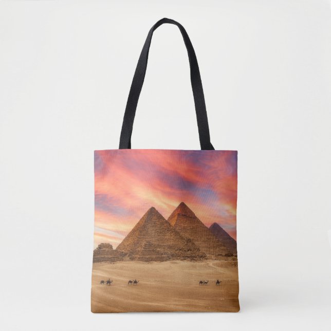 Bolso De Tela Monuments | The Great Pyramids (Anverso)