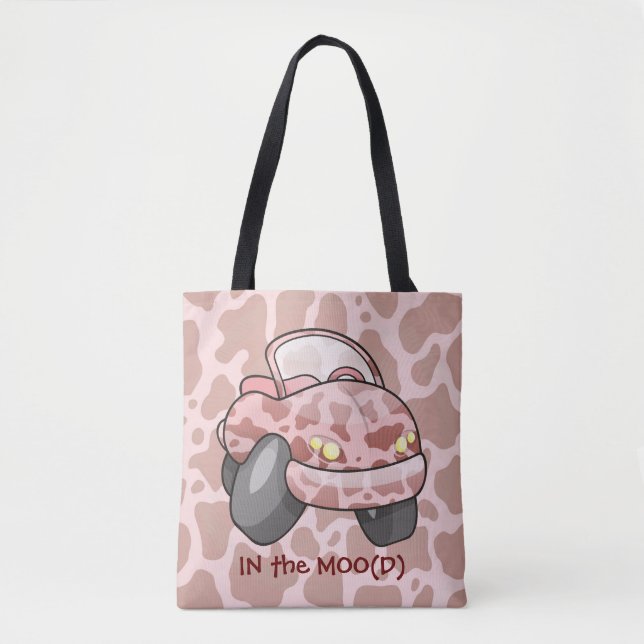 Bolso De Tela Moo Car (Anverso)