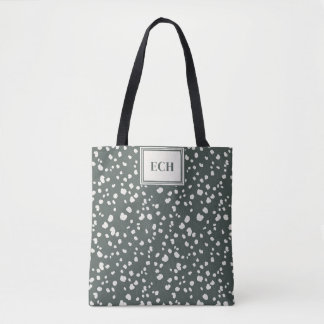 Bolso De Tela Moody Lunaria Silver Dollar Pattern Personalized