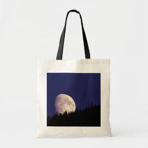 Bolso De Tela Moon & Forest   Parque nacional Glaciar Montana