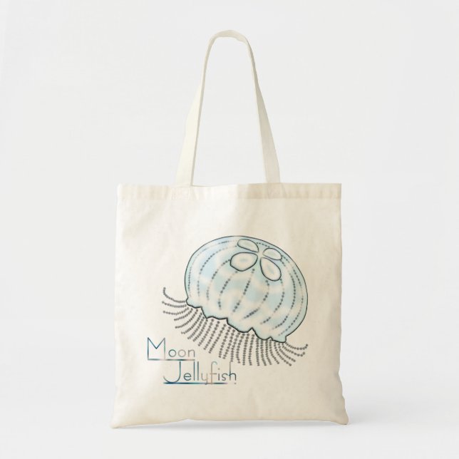Bolso De Tela Moon jellyfish (Frente)