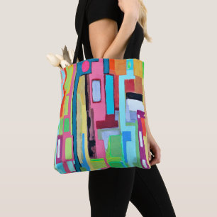 Bolso De Tela Moon Over Miami Tote Bag