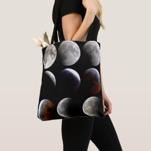 Bolso De Tela Moon Phases Pagan Wiccan Ritual Altar Tote Bag