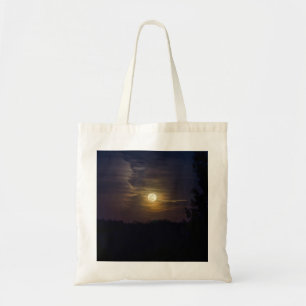 Bolso De Tela Moon Silhouette