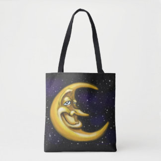 Bolso De Tela Moon Tote Bag