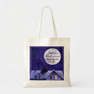 Bolso De Tela Moon Watch