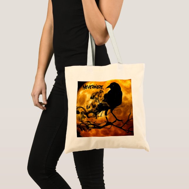 Bolso De Tela Moon Wispy Ghosts, Naranja de Raven de Guay 'Never (Anverso (producto))