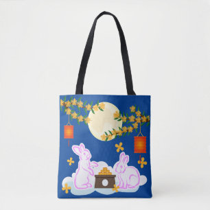 Bolso De Tela Moonakes Osmanthus Festival de Mediados de Otoño M