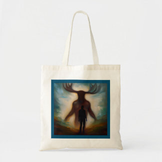 Bolso De Tela Moose 1 de los animales espirituales