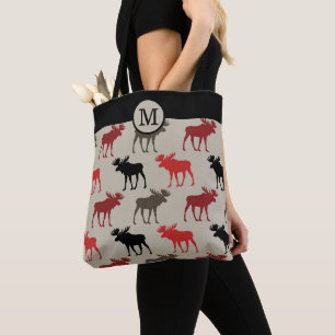 Bolso De Tela Moose on the Loose Monograma