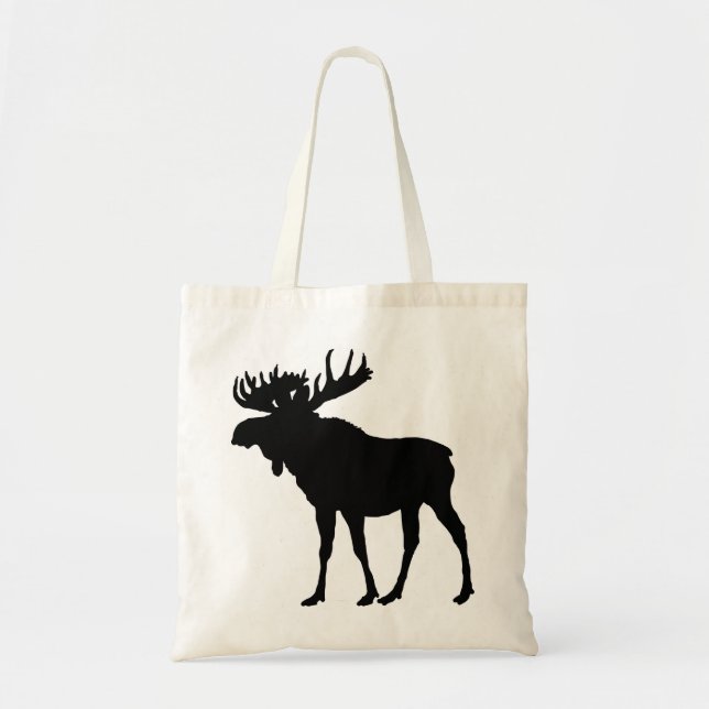 Bolso De Tela Moose Tote Bag (Frente)