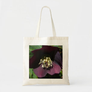 Bolso De Tela Morado Rosa de Cuaresma, flor de Pascua