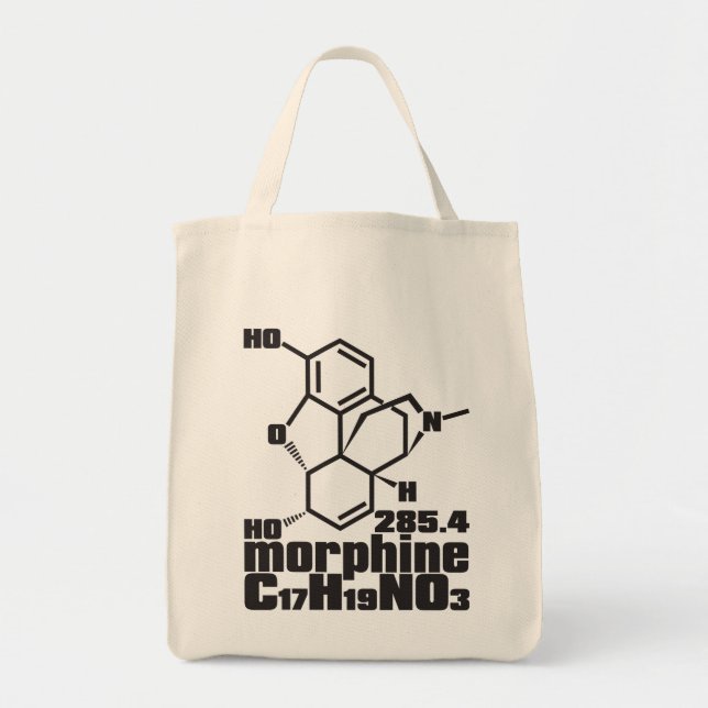 Bolso De Tela morfina (Frente)
