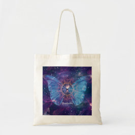 Bolso De Tela Morfo mariposa / Galaxia Mandala