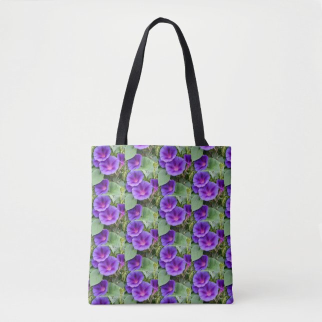 Bolso De Tela Morning Glory Garden (Anverso)