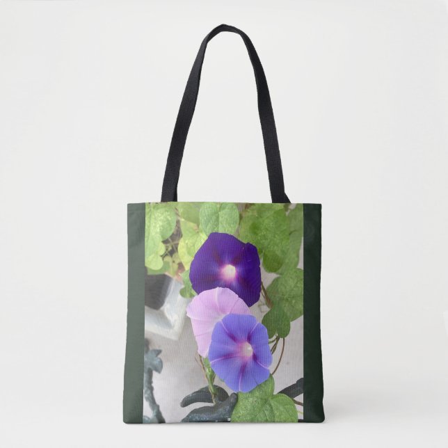 Bolso De Tela Morning Glory Trio (Anverso)