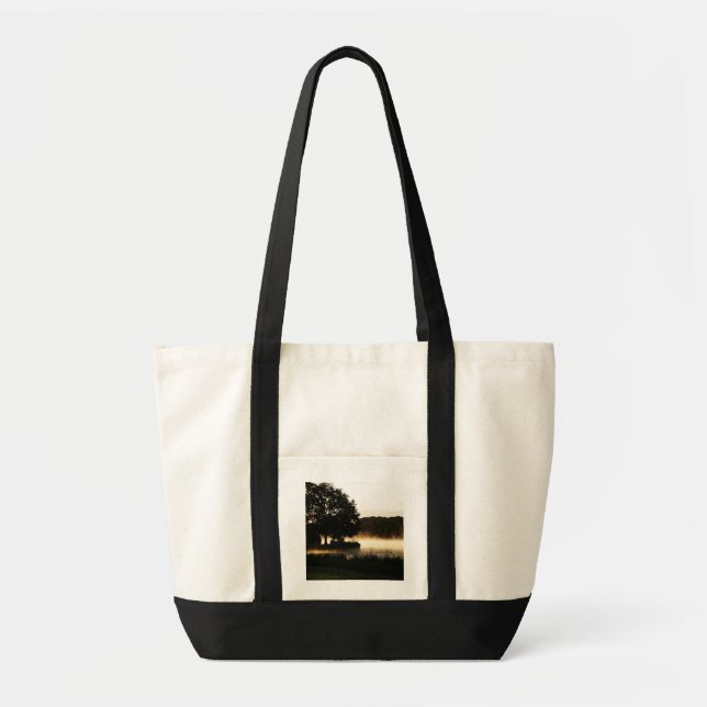 Bolso De Tela Morning Lake Scene itcn (Frente)