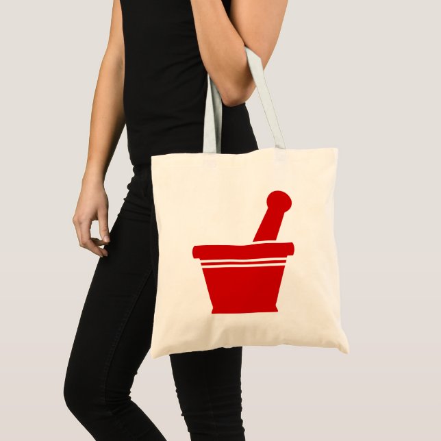 Bolso De Tela Mortero y Pestle (Anverso (producto))