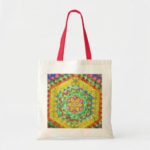 Bolso De Tela Mosaico