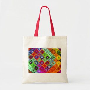 Bolso De Tela Mosaico