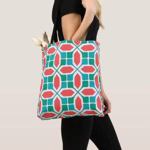 Bolso De Tela Mosaico Art Deco