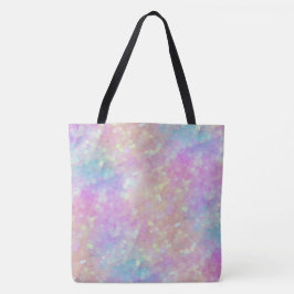Bolso De Tela mosaico de destello holográfico :