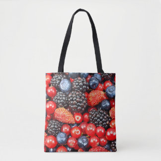 Bolso De Tela Mosaico de fondo Berry-Fresh