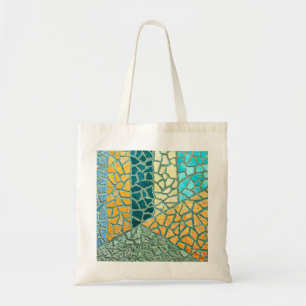 Bolso De Tela Mosaico de piedra de pintura acuarela + tus ideas