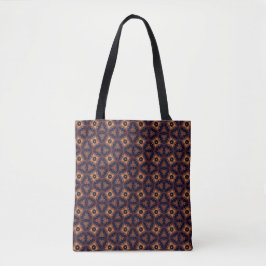 Bolso De Tela Mosaico Eclipse Ámbar