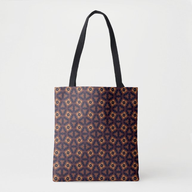 Bolso De Tela Mosaico Eclipse Ámbar (Anverso)