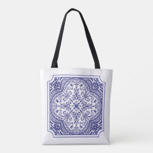 Bolso De Tela Mosaico Mediterráneo