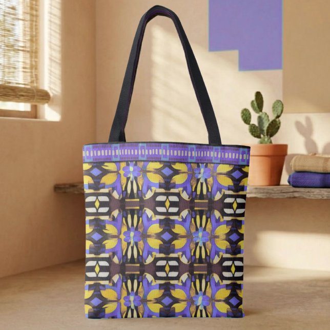 Bolso De Tela Mosaico Moderno (Subido por el creador)