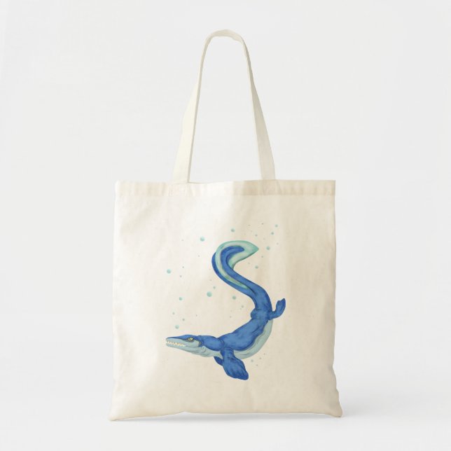 Bolso De Tela Mosasauro (Frente)