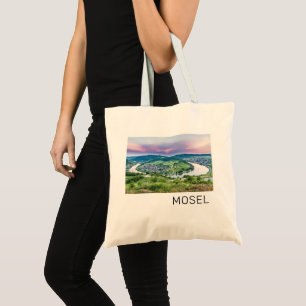 Bolso De Tela Moselle Loop Sunset Kroev Panorama Alemania