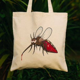 Bolso De Tela Mosquito de Dibujos Animados