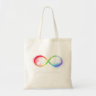 Bolso De Tela Mostrar apoyo al autismo y su aceptación con