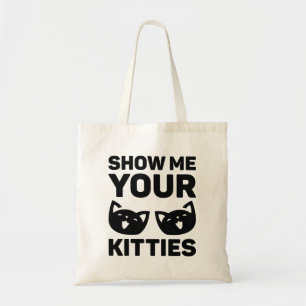 Bolso De Tela Mostrar tus gatitos