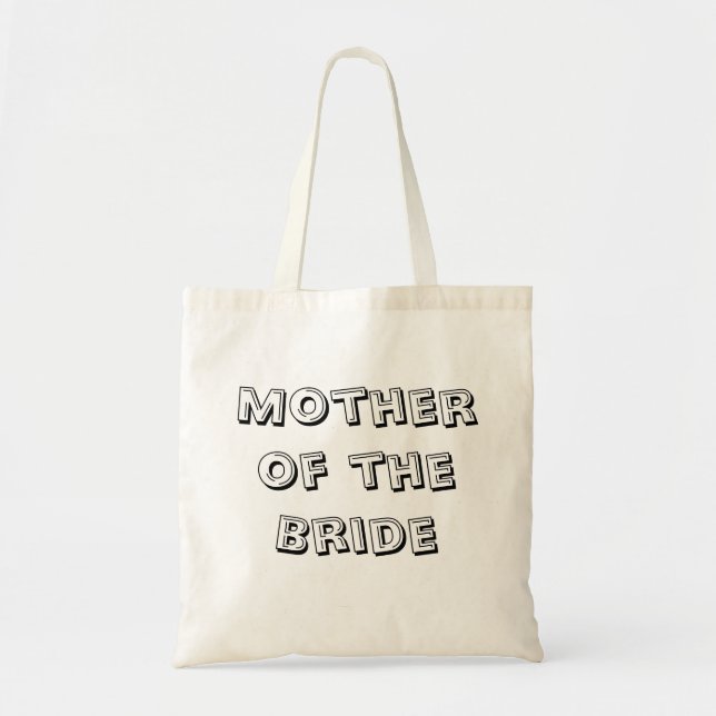 Bolso De Tela Mother of the Bride | BODA (Frente)