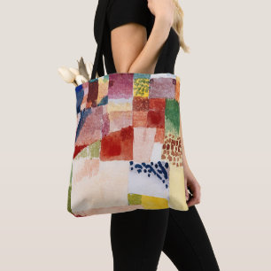 Bolso De Tela Motif de Hammamet por Paul Klee, Resumen de arte
