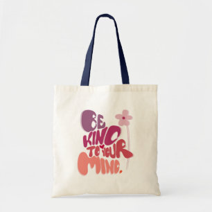 Bolso De Tela Motivación de ser amable con tu mente
