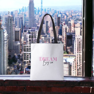 Bolso De Tela Motivación Inspiradora grande del sueño