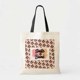 Bolso De Tela Motivación Moderna Elegante Mejor Mensaje Popular