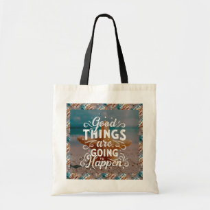 Bolso De Tela Motivación Moderna Elegante Mejor Mensaje Popular