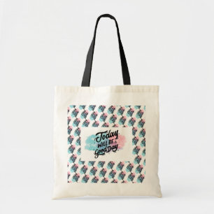 Bolso De Tela Motivación Moderna Elegante Mejor Mensaje Popular