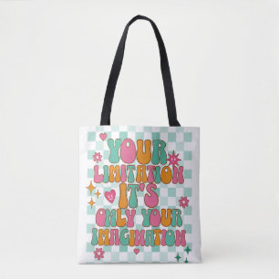 Bolso De Tela Motivacional, Inspirador, Buenas Vibraciones