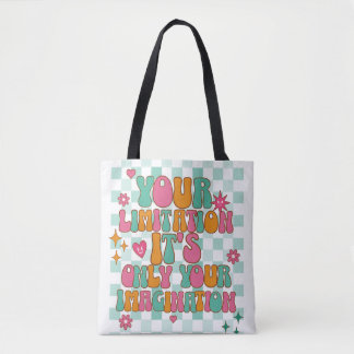 Bolso De Tela Motivacional, Inspirador, Buenas Vibraciones