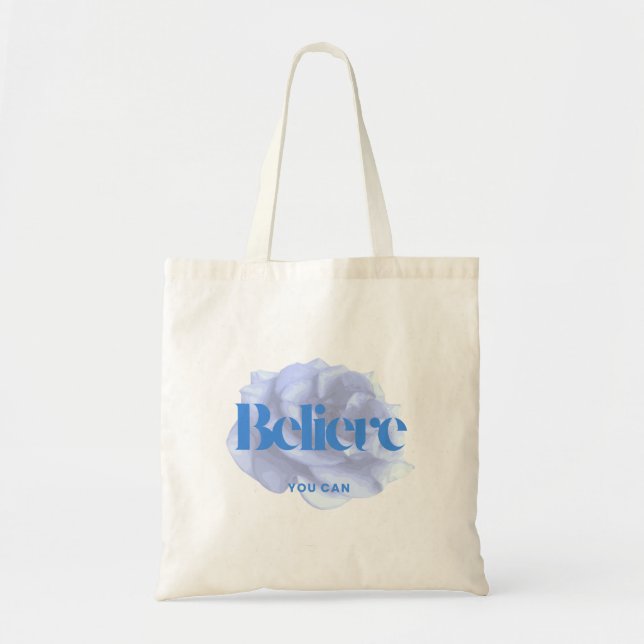 Bolso De Tela Motivational Tote Bag  (Frente)