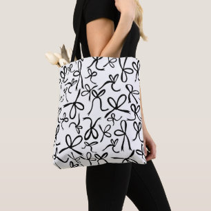 Bolso De Tela Motivo de arcos y cintas divertida Personalizado d