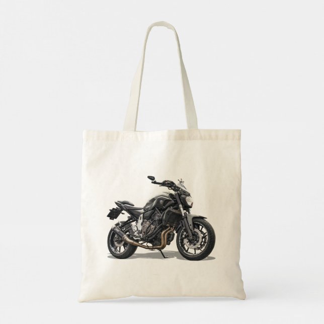 Bolso De Tela Moto - La bicicleta de ensueño (Reverso)