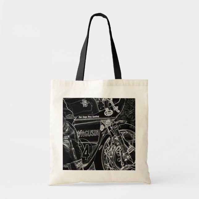 Bolso De Tela Motocicleta 1 bta (Frente)